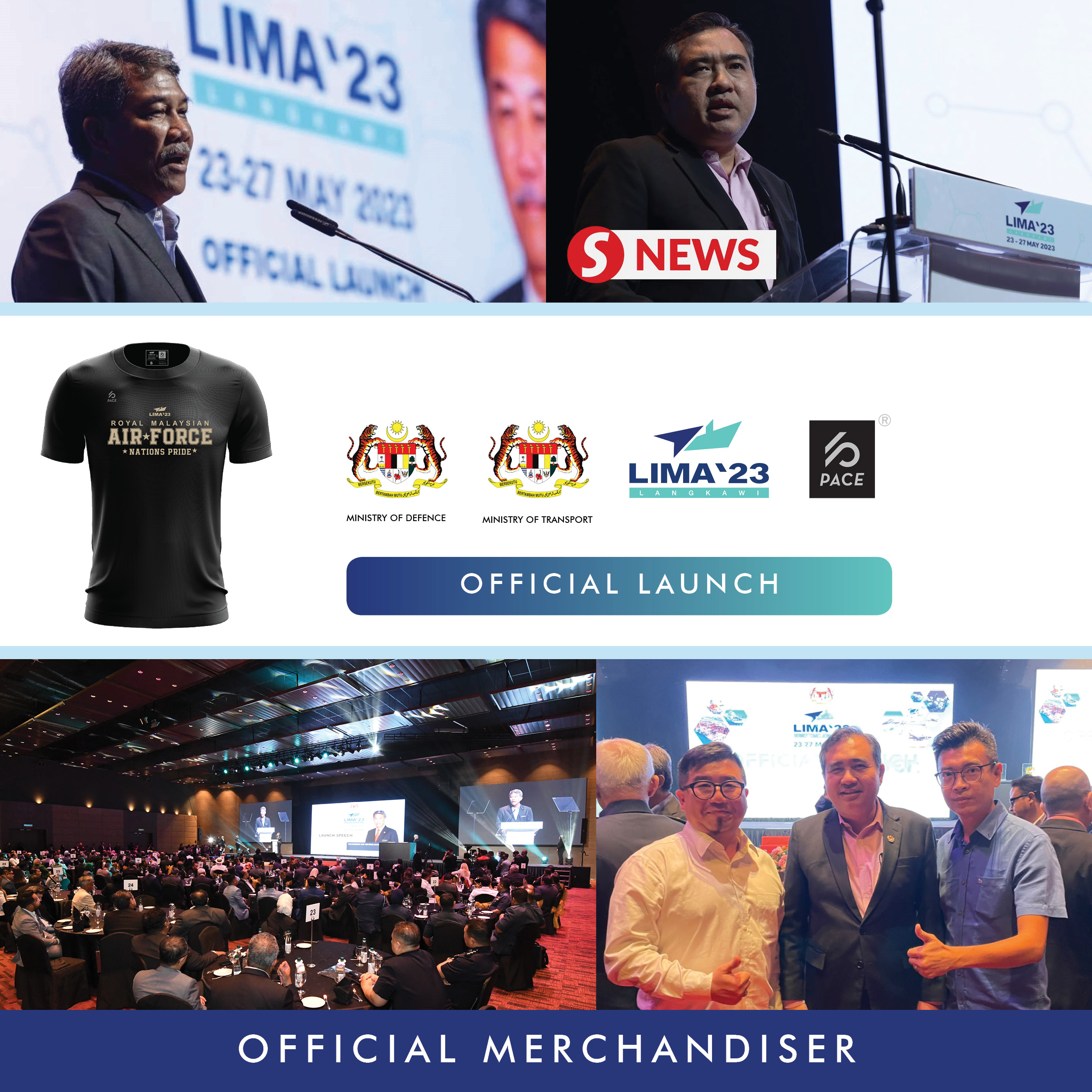 LIMA23 Graphic Tee Air Force 