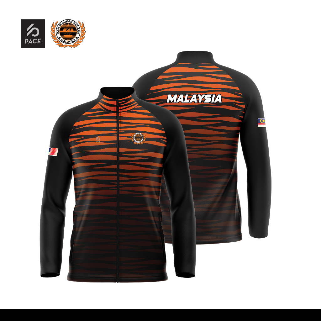 TIGER STRIPE SERIES -TEAM MALAYSIA TRACK JACKET