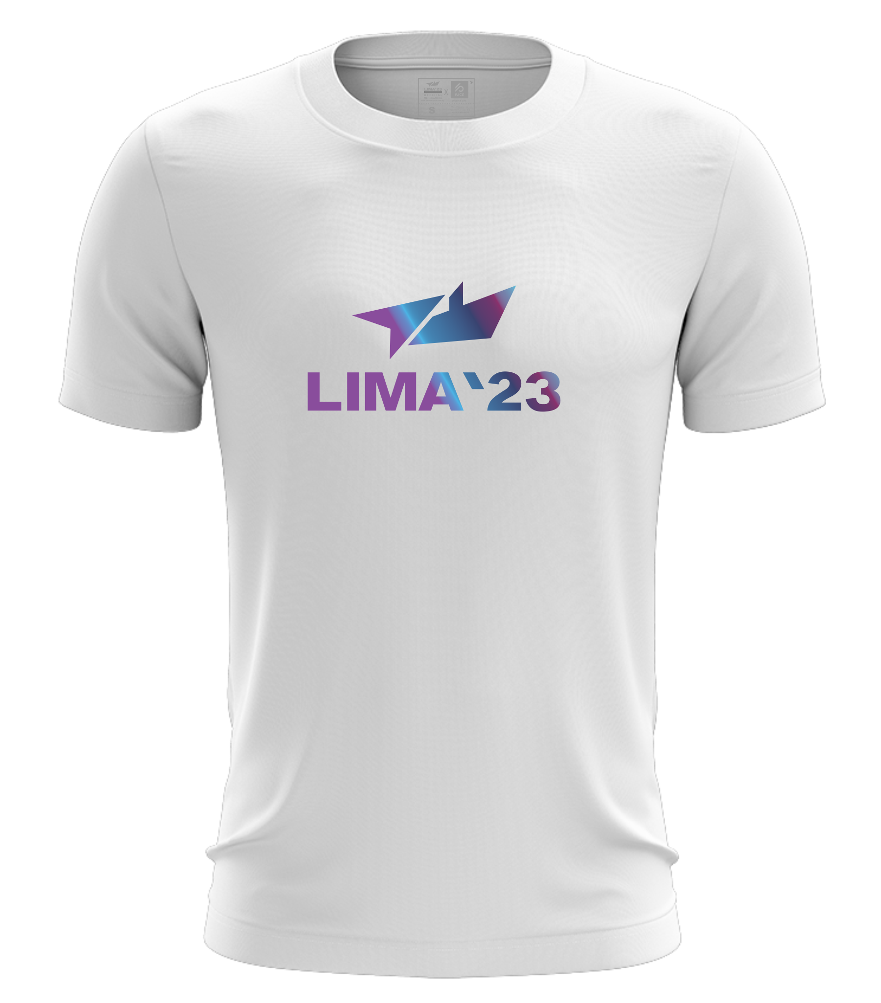 LIMA23 Kids Rainbow Reflective Tee Shirt Black & White