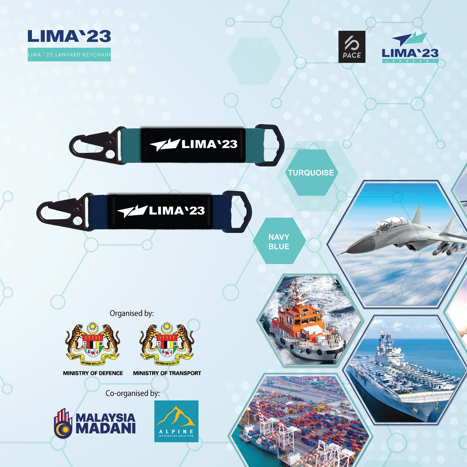 LIMA23 keychain