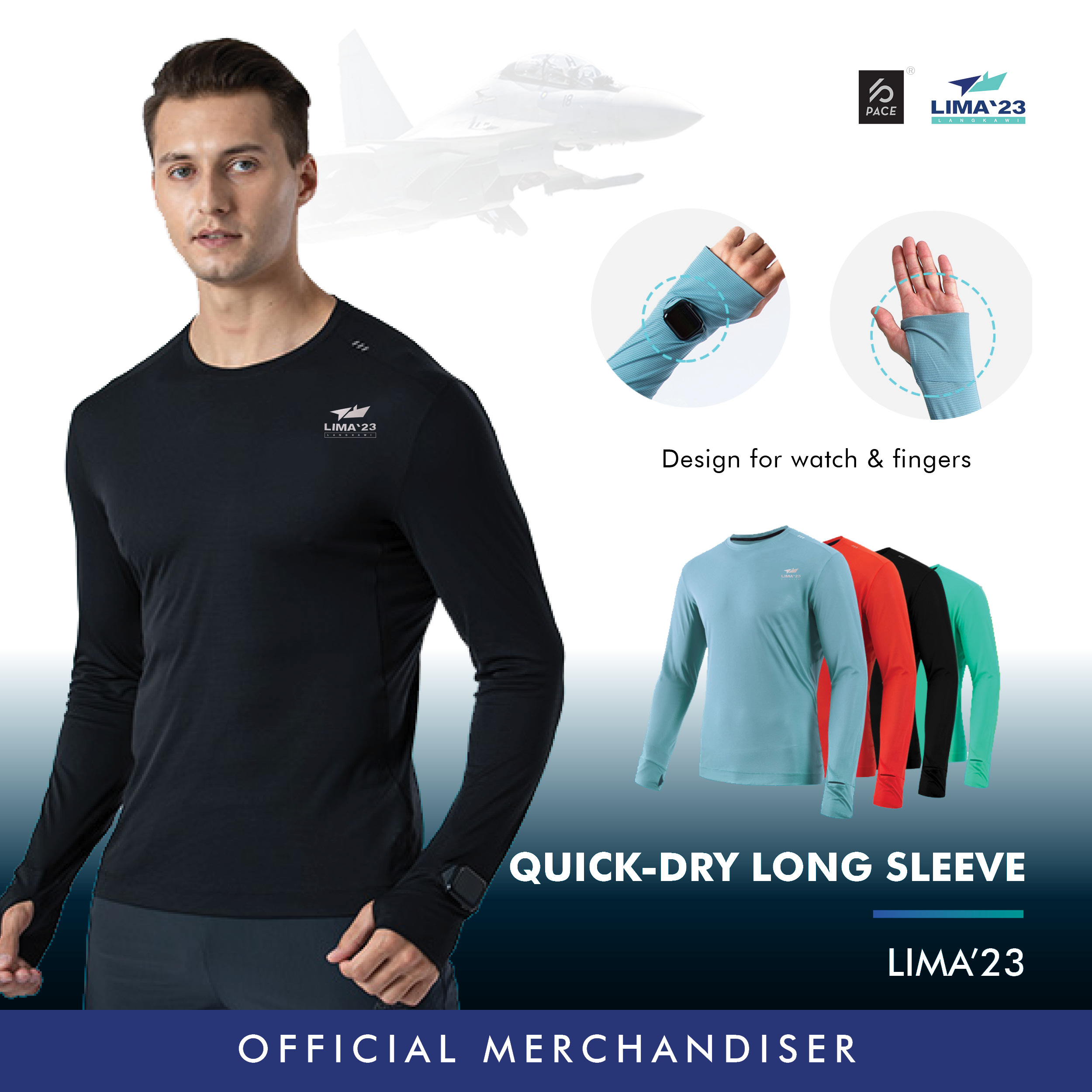 LIMA'23 Quick-Dry Long Sleeve