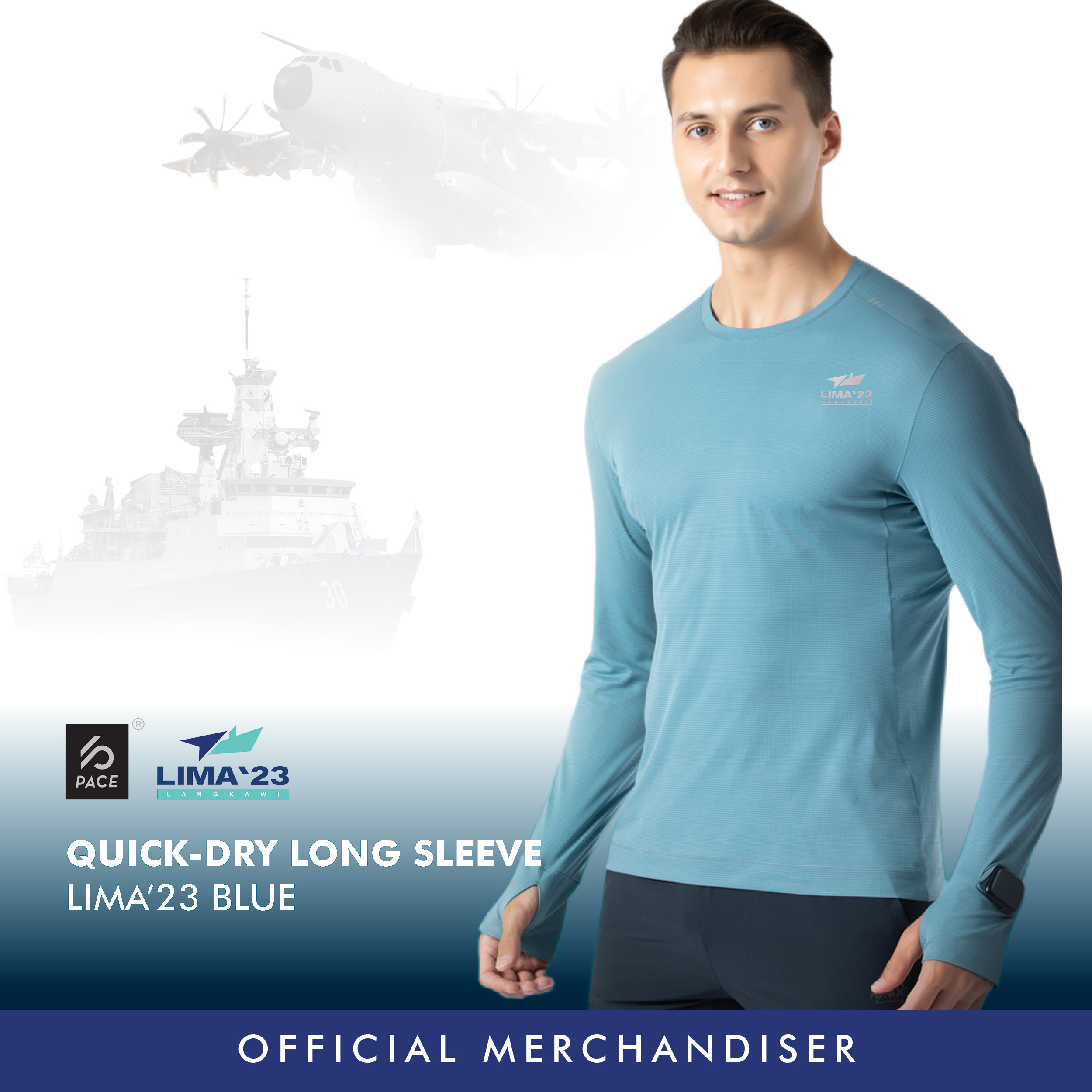 LIMA'23 Quick-Dry Long Sleeve