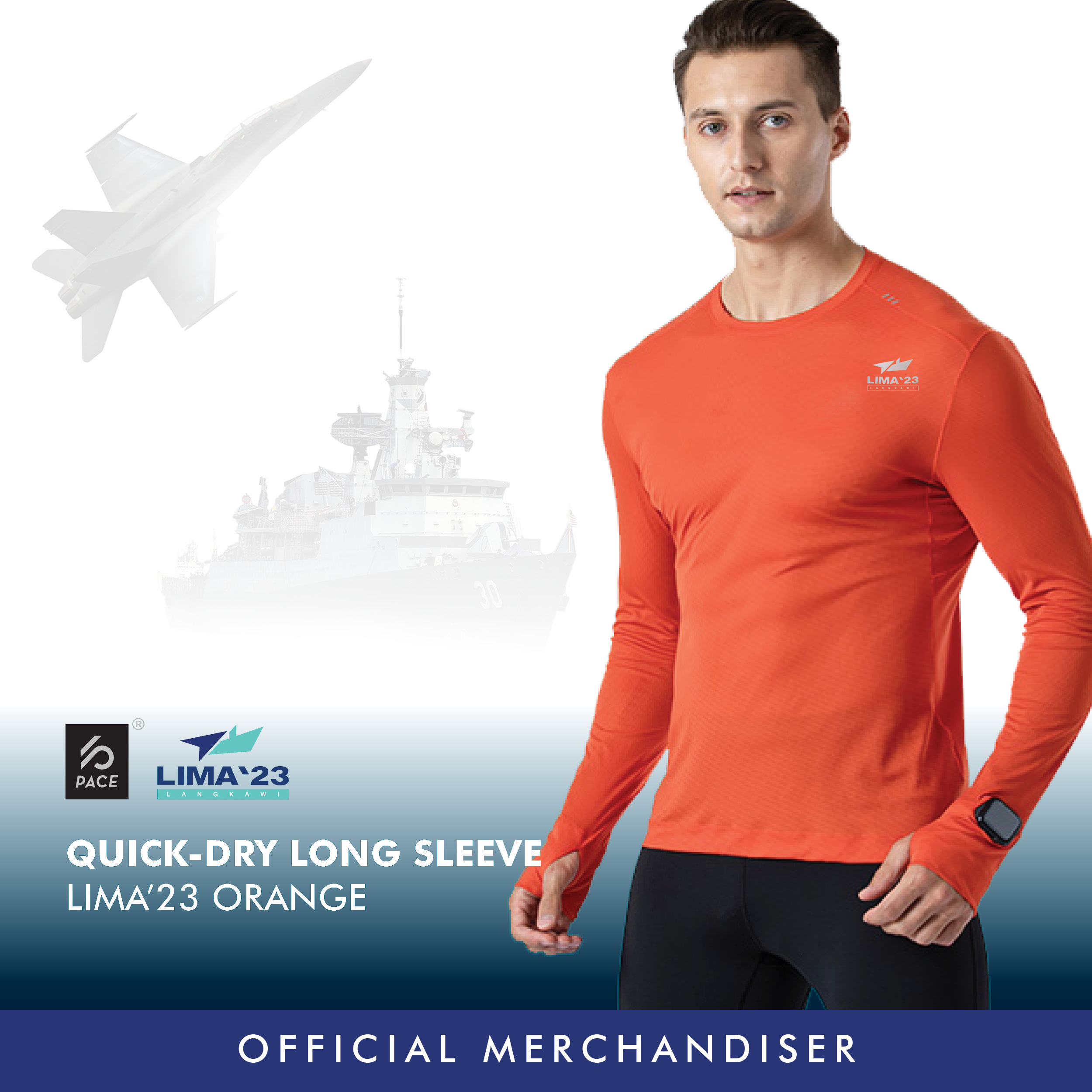 LIMA'23 Quick-Dry Long Sleeve
