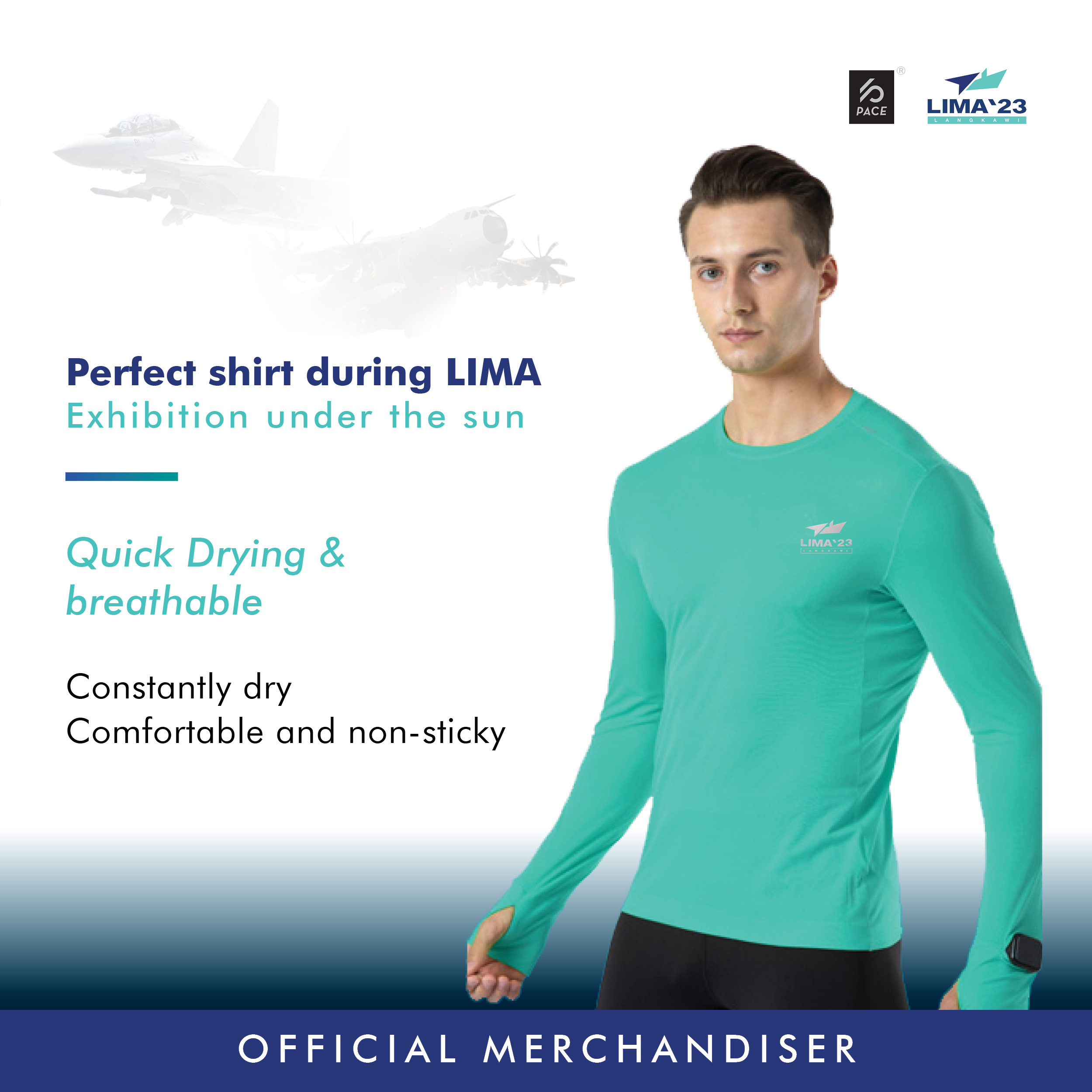 LIMA'23 Quick-Dry Long Sleeve