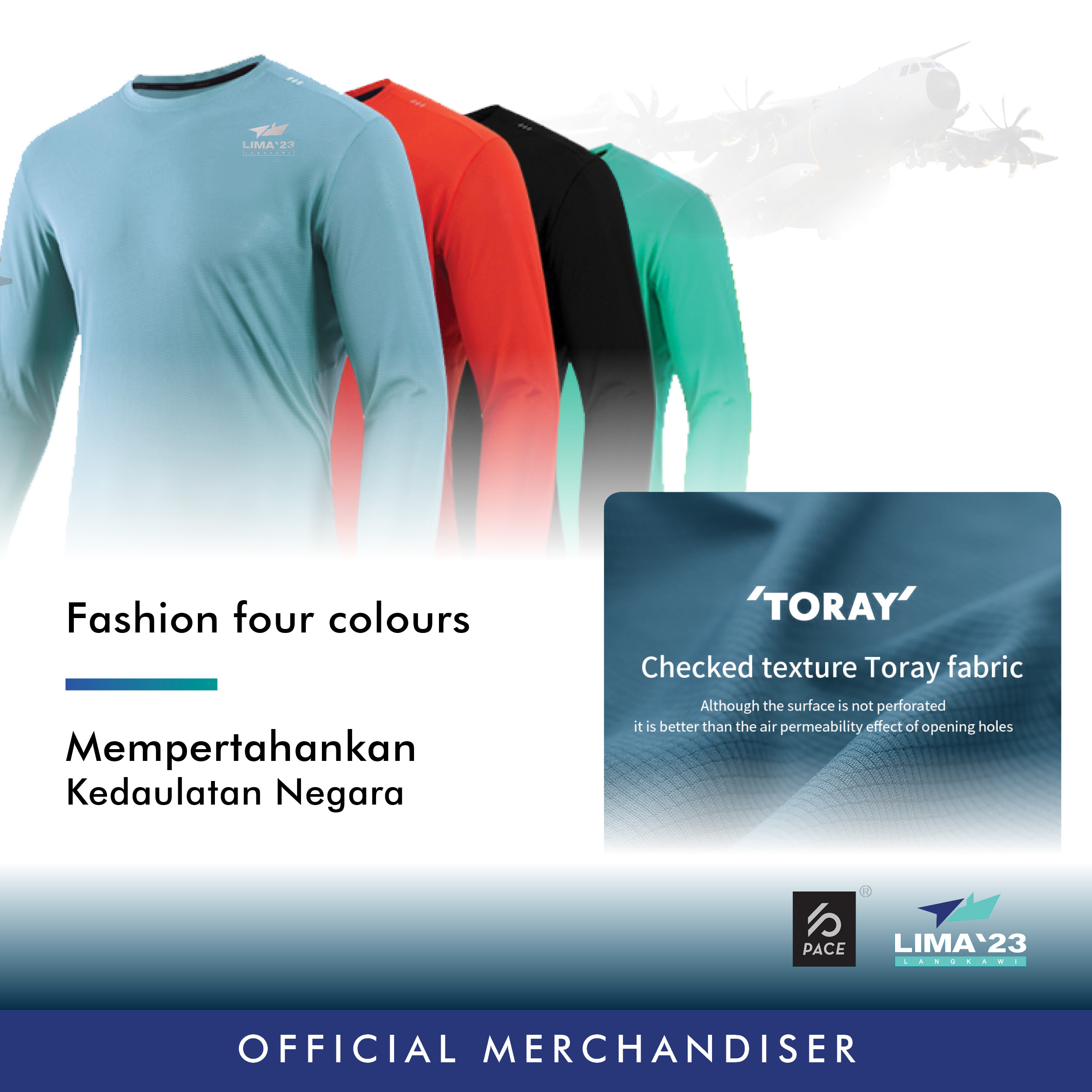 LIMA'23 Quick-Dry Long Sleeve