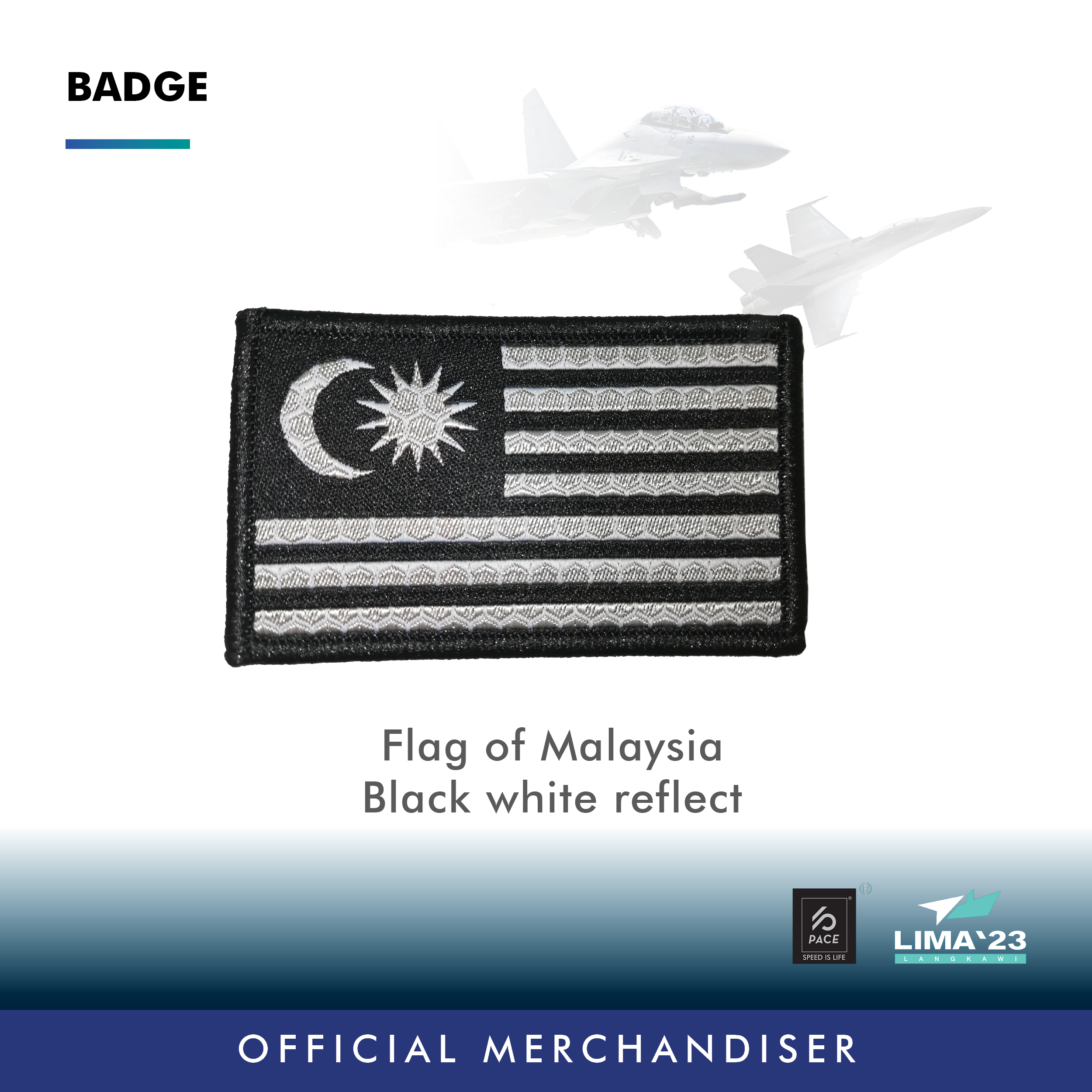 Badge - Malaysia Flag