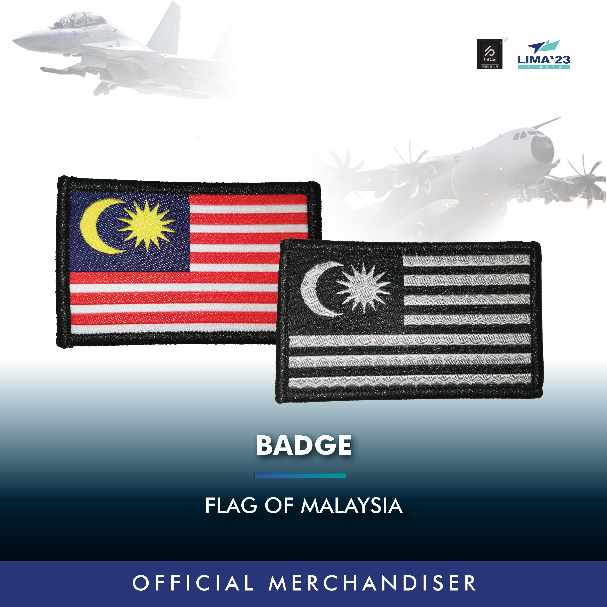 Badge - Malaysia Flag