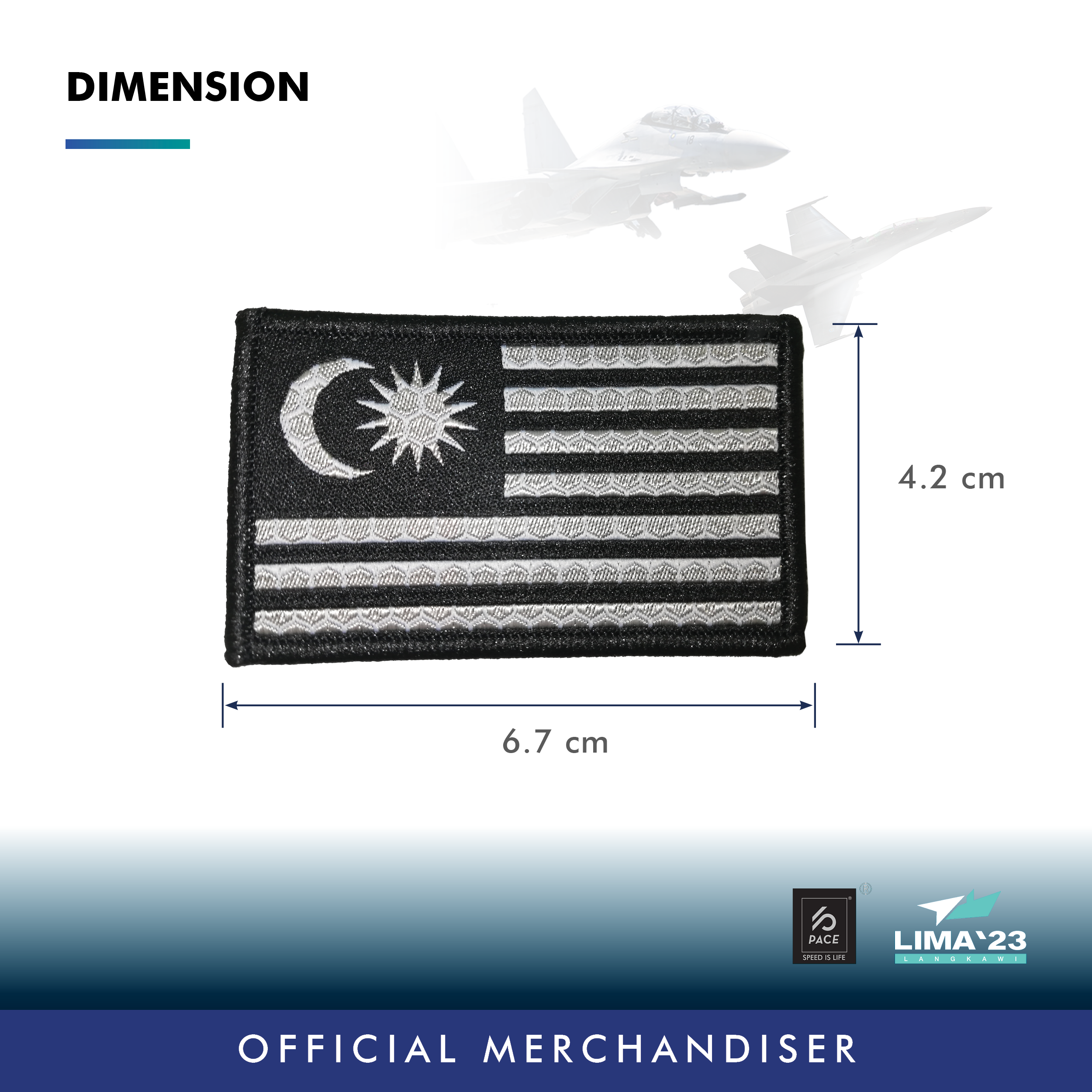 Badge - Malaysia Flag