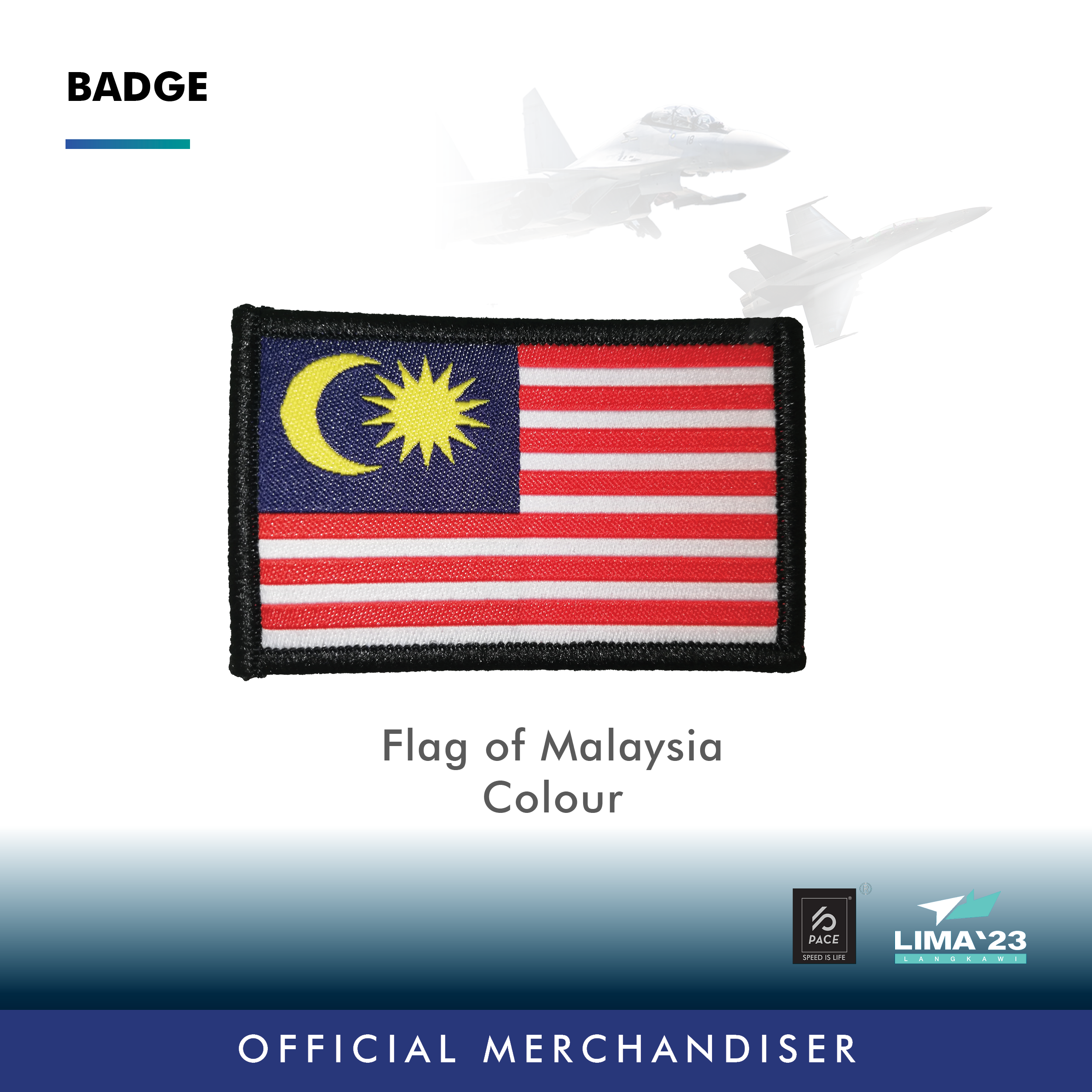 Badge - Malaysia Flag