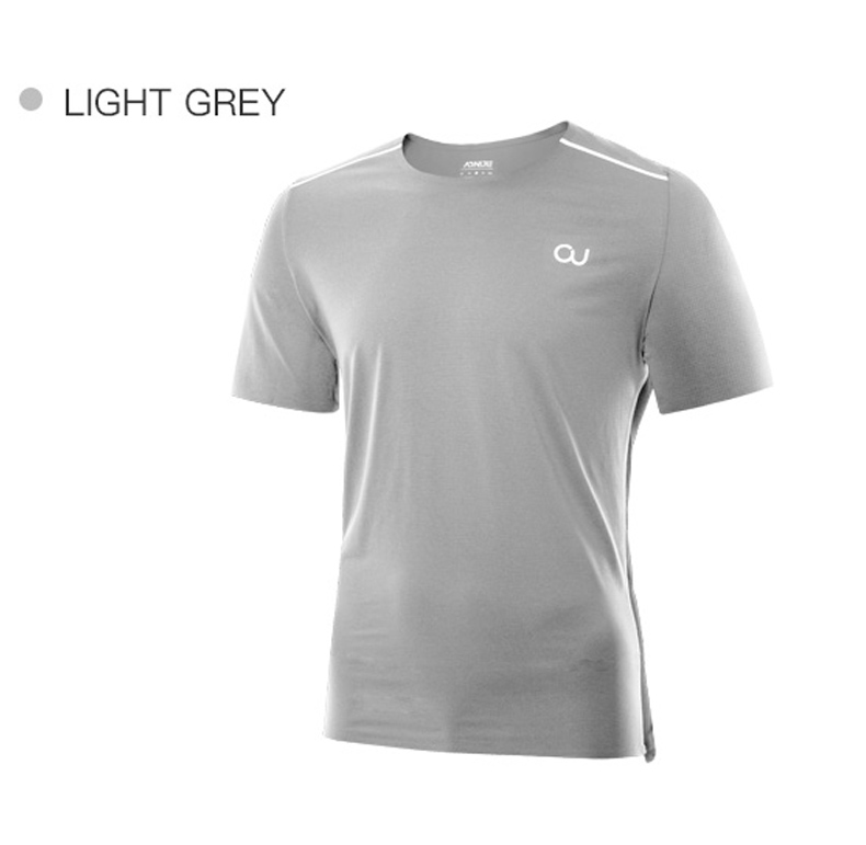 AONIJIE Man Seamless Italian Bonding and Gluing Technology Running Sport Shirt-PACE