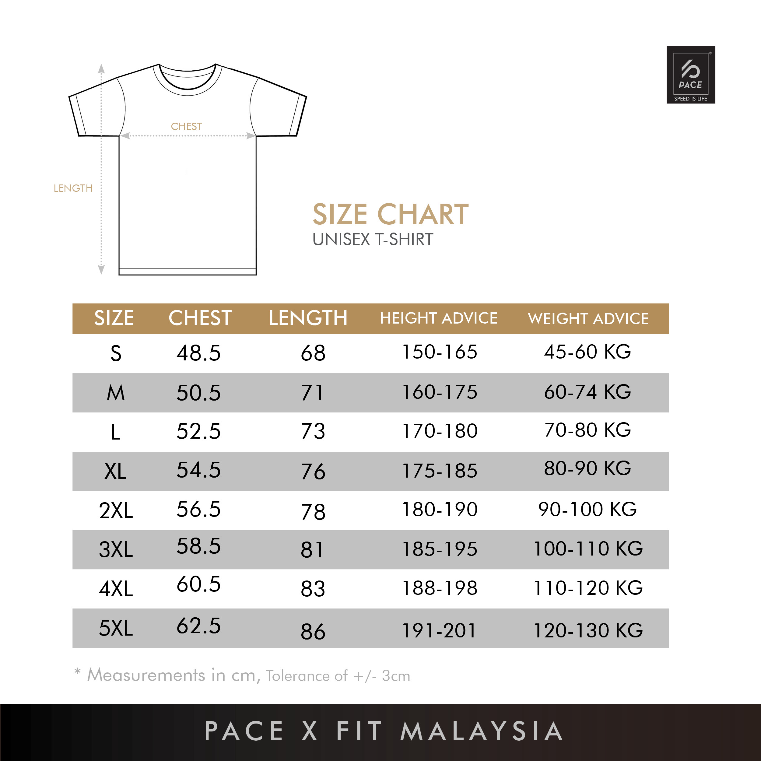 FIT MALAYSIA - KEDAH (JOM PAKAT FIT) POLO TEE BLACK