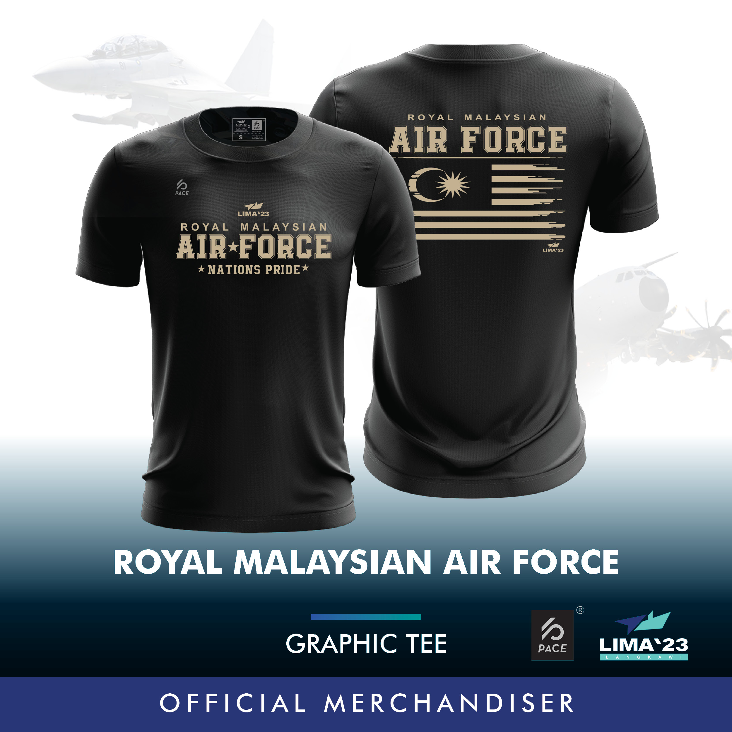 LIMA23 Graphic Tee Air Force 