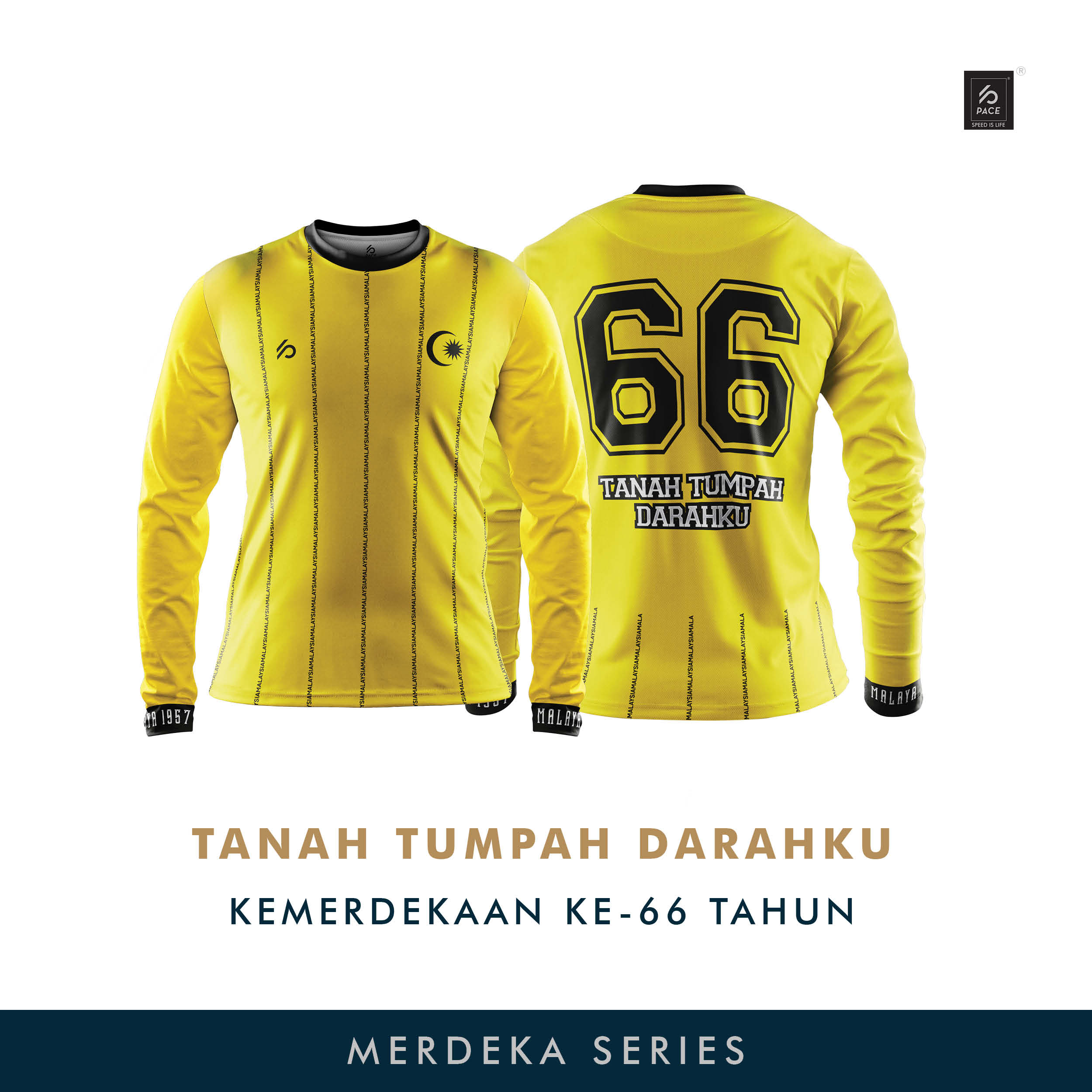 Merdeka Retro & Long Sleeve Yellow Series