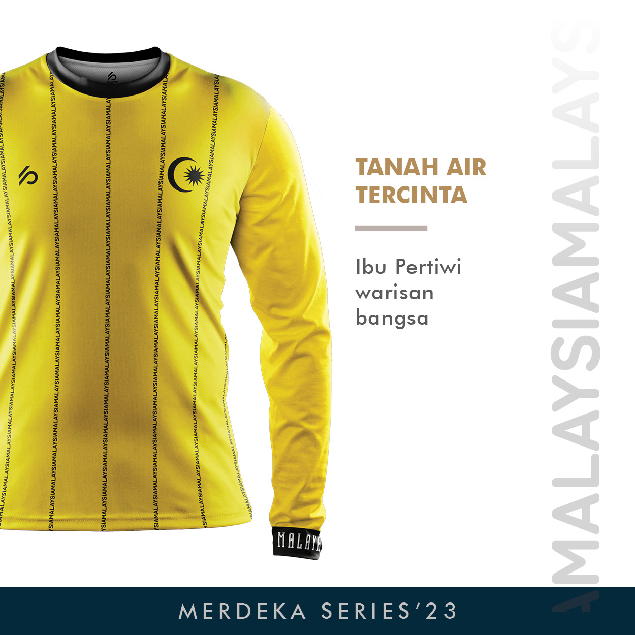 Merdeka Retro & Long Sleeve Yellow Series