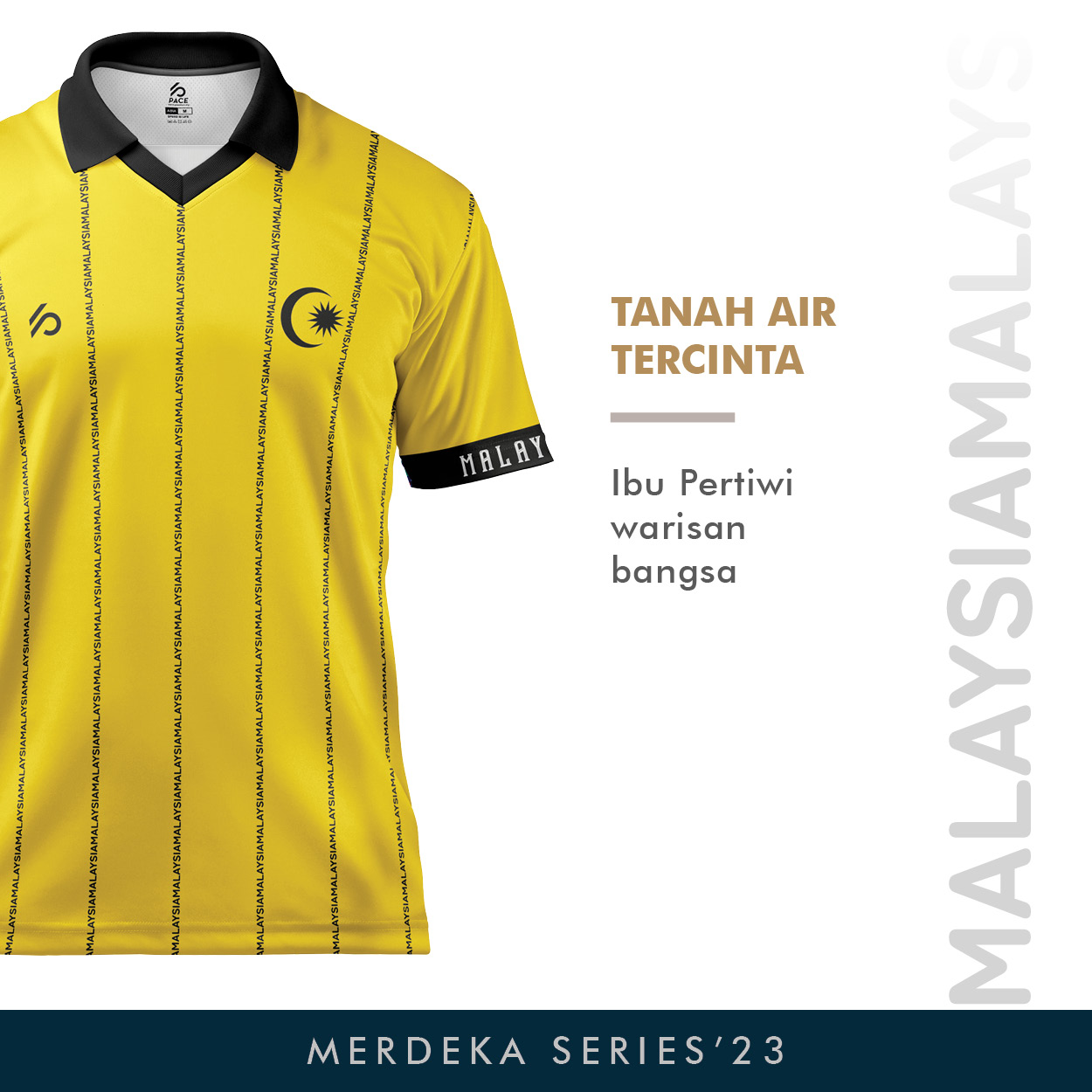 Merdeka Retro & Long Sleeve Yellow Series