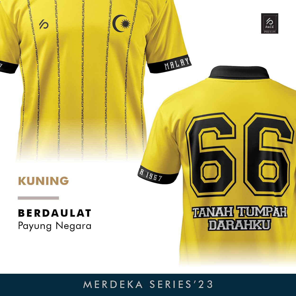 Merdeka Retro & Long Sleeve Yellow Series