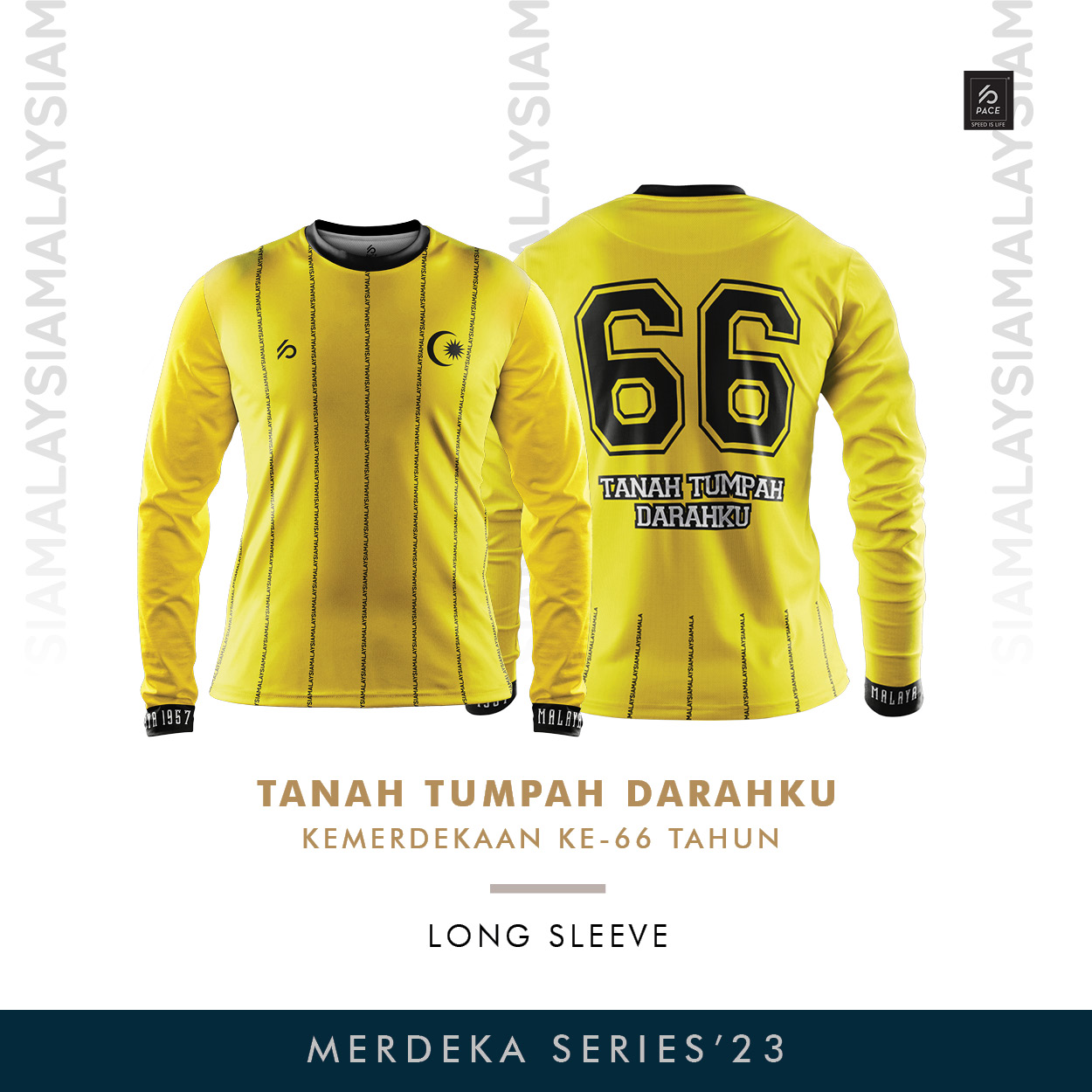Merdeka Retro & Long Sleeve Yellow Series