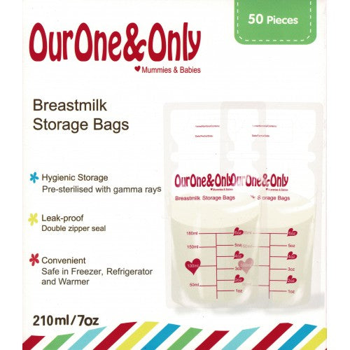 OurOne&Only - Breastmilk Storage Bags