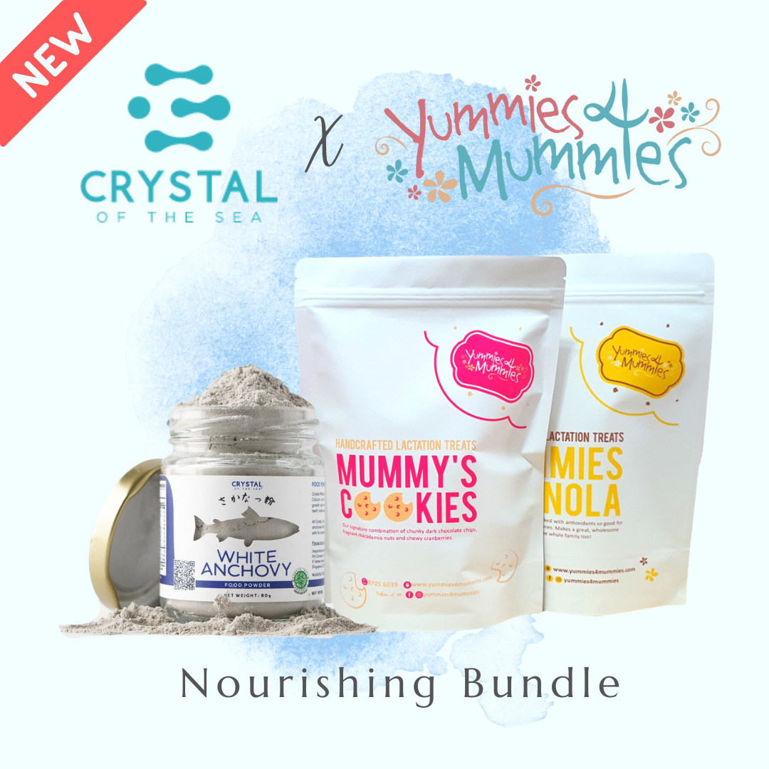 Nourishing Bundle - Crystal of the Sea X Yummies4mummiesNew,Bundles & Gift Sets,Lactation Granola,Lactation cookies