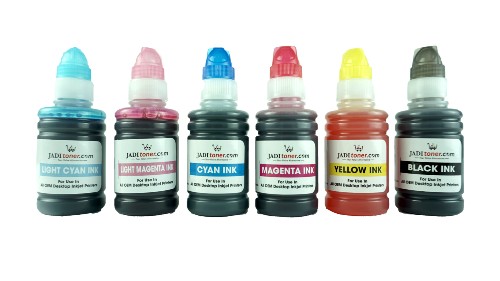 Jadi [6 In 1 Set] Universal Inkjet Printer CISS Refill Ink Dye Ink 100ml For Use In Epson HP Canon Brother Lexmark