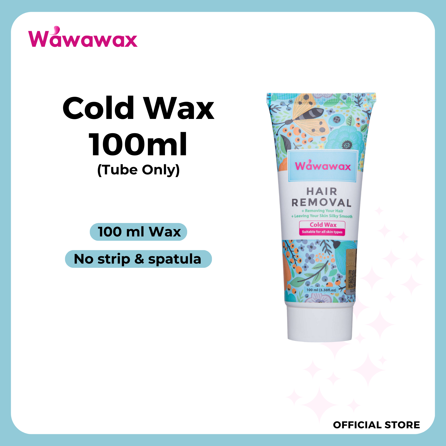 Wawawax Cold Wax 100ml (Tube Wax only)