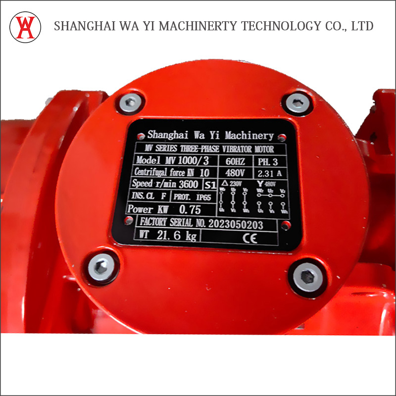 MVE 100/3 0.04kw 1KN 4.7kg good price good quality vibration motor from factory Shanghai China