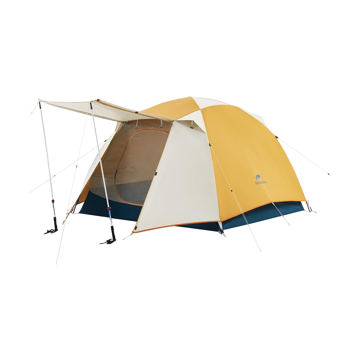 ネイチャーハイク Cloud River テント 2人用 軽量 ソロキャンプ 登山 自立式 前室付きダブルウォール アウトドア