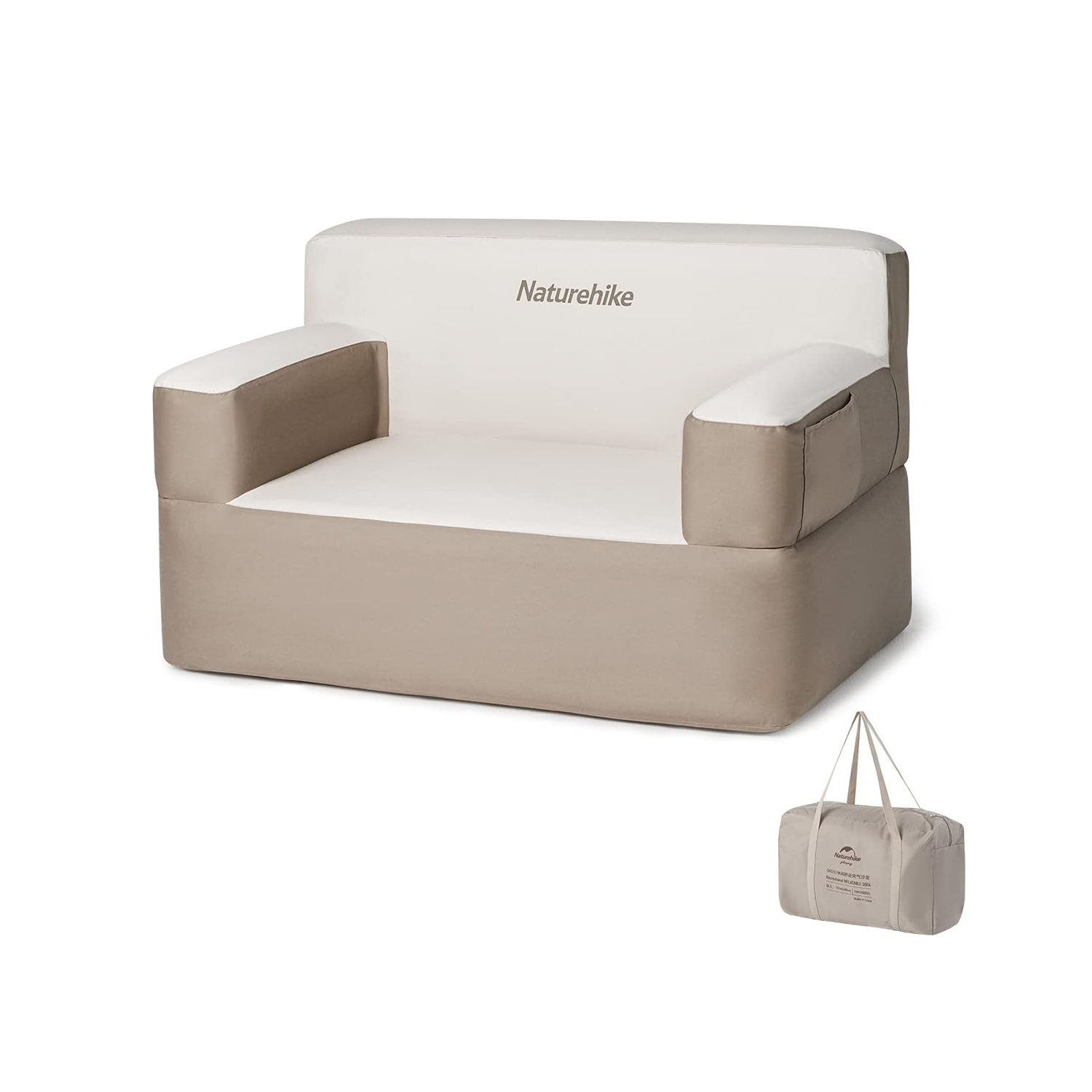 ネイチャーハイク KOS エアソファ チェア 電動ポンプ内蔵 設営簡単 耐荷重150-300kg -Naturehike