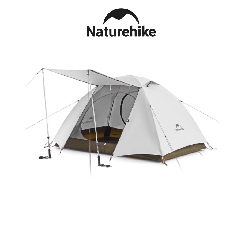 ネイチャーハイク Cloud River テント 2-3人用 軽量 ソロキャンプ 登山 自立式 前室付きダブルウォール アウトドア