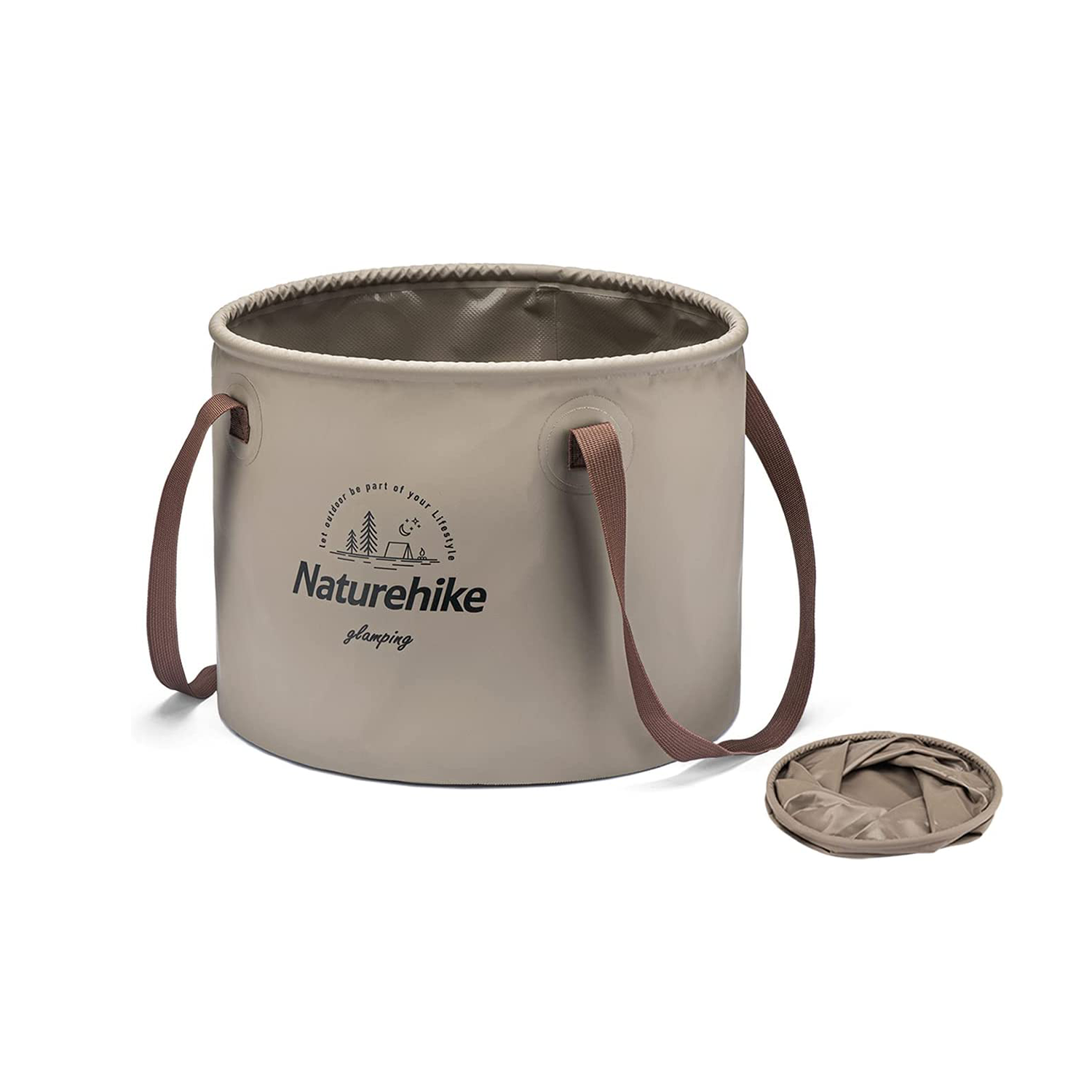 ネイチャーハイク 円型コンパクト おりたたみ ポータブルバケツ10L 20L-Naturehike