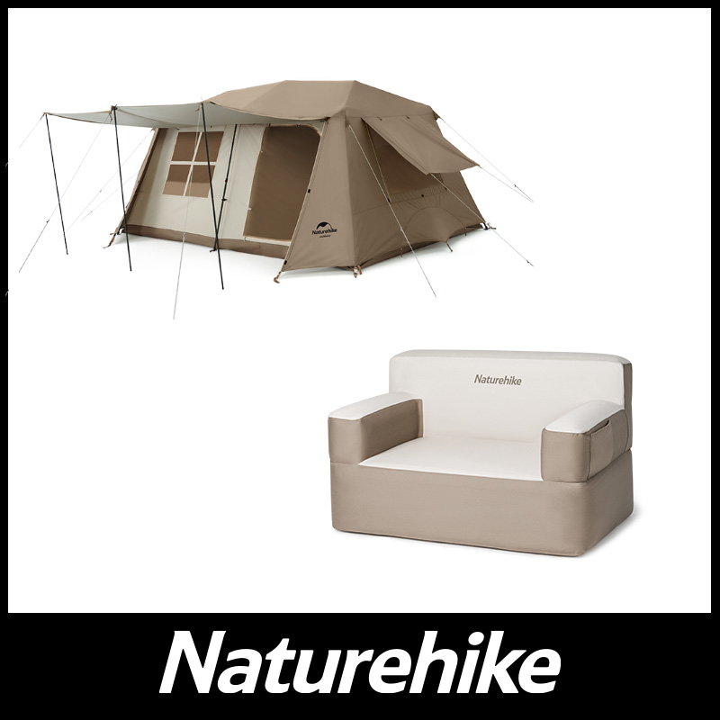 Naturehike Village13 ワンタッチ テント 3-6人用 UVカード 13㎡ 広い