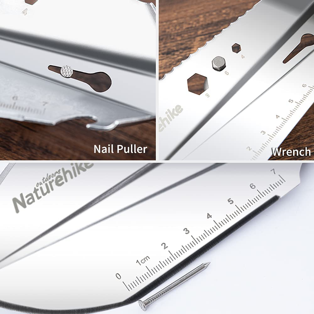 ネイチャーハイク 多機能シャベル収納バック付き (鋼)-Naturehike