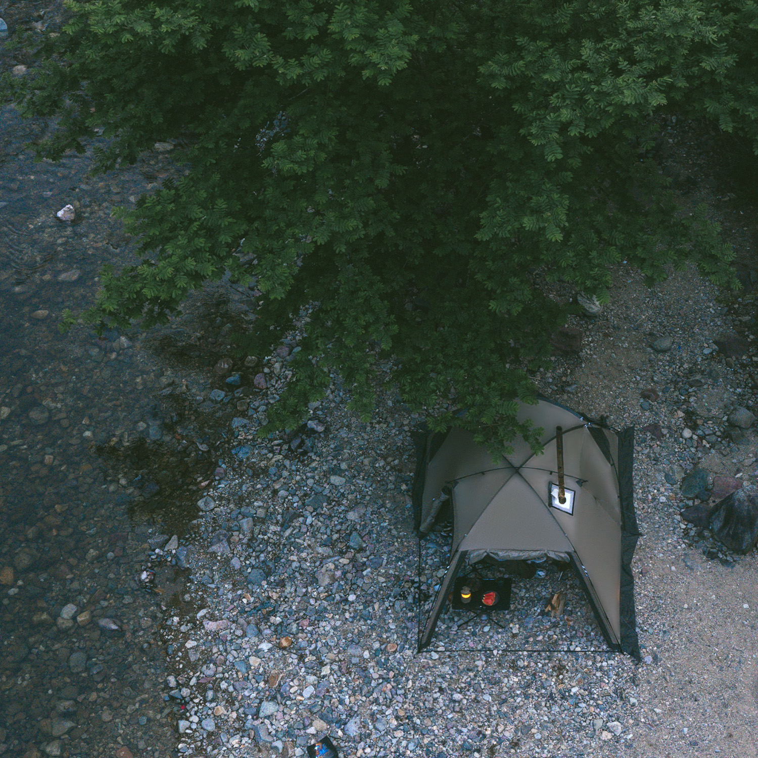 Naturehike The hills テント 2～3人用 3.3KG 超軽量 1LDK 二重層通気