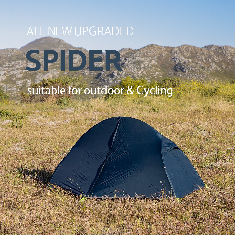 Naturehike 自立式 テント ソロ 1人用 Spider1 自転車旅行 ソロテント 