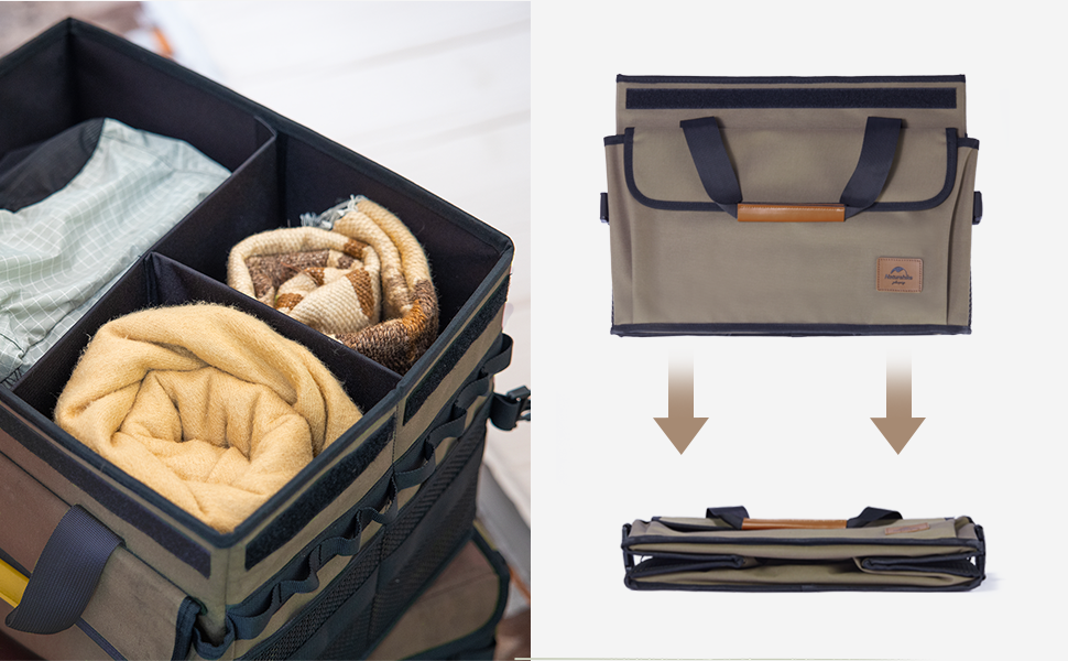 ネイチャーハイク 収納ボックス 収納ケース バーベキュー キャンプ ツールボックス トートバッグ マルチケース ツールバッグ ギアコンテナ ソフトコンテナ スパイスボックス ソフトコンテナ