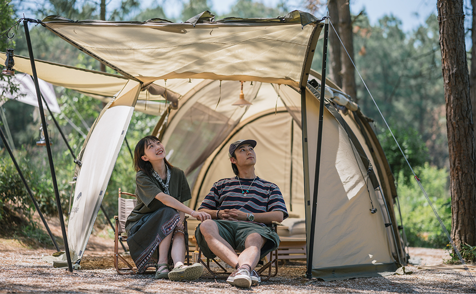 石見銀山 NatureHike トンネリテント 3~6人用 - 通販 - www.kyb.com.sg