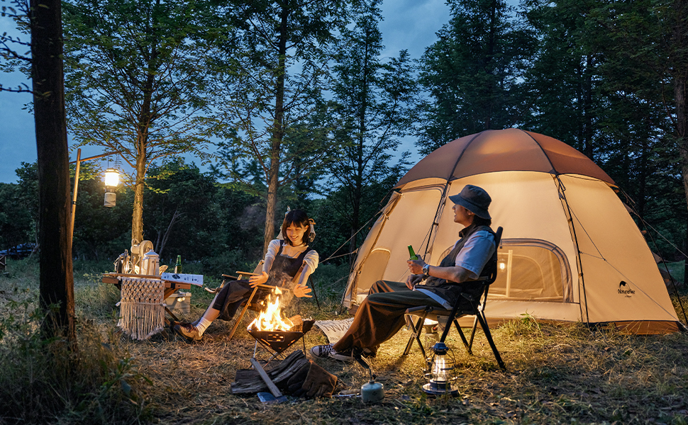 簡易テント 二重層 キャンプテント折りたたみ キャンプ アウトドア 設営簡単