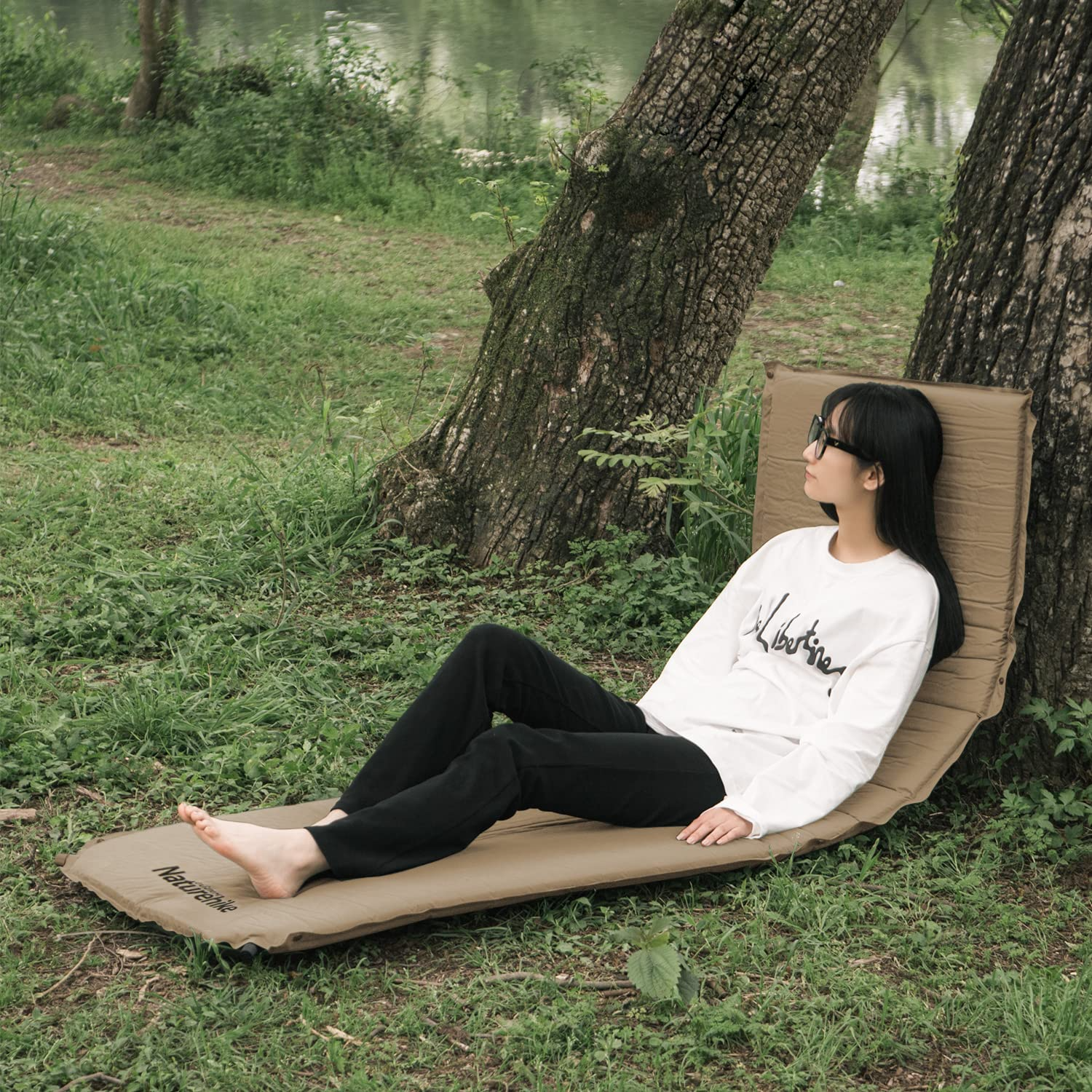 Naturehike エアーマット 自動膨張 キャンプ用 キャンピングマット 無限連結可能 耐水加工 厚手5cm 超軽量 アウト? Naturehike エアーマット 自動膨張 キャンプ用 キャンプマット 厚手 超