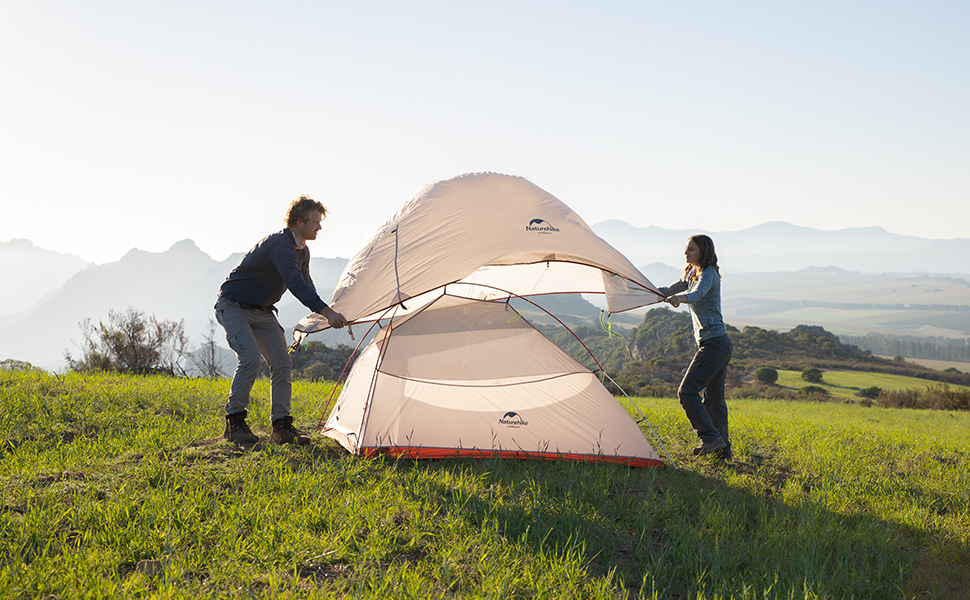 テント 一人用 ネイチャーハイク テントソロテント キャンプ テント軽量 1人用 登山 山岳 コンパクト 超軽量