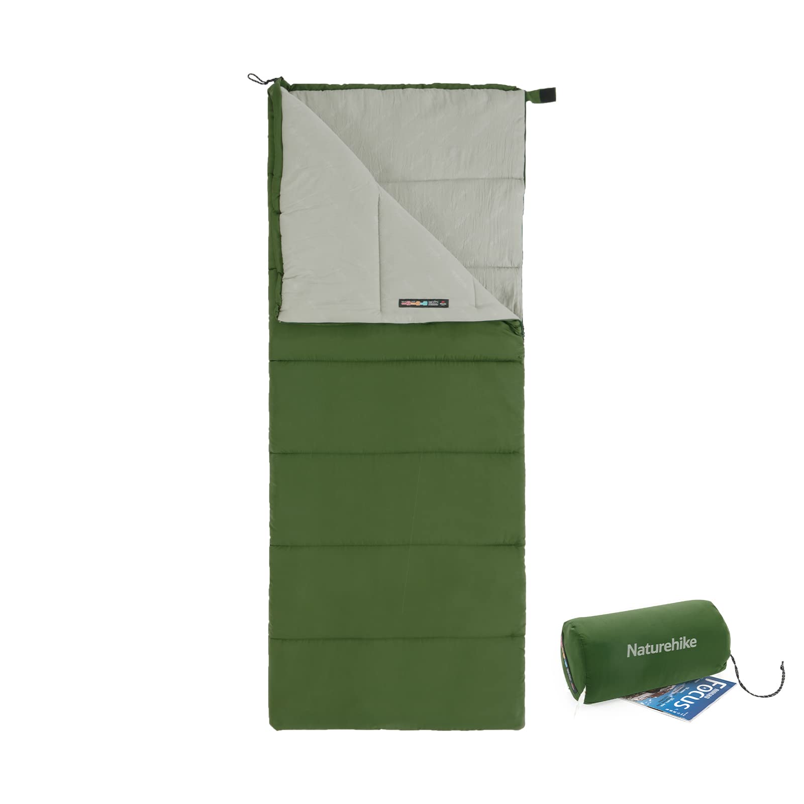 ネイチャーハイク シュラフ 封筒形 春夏用-Naturehike