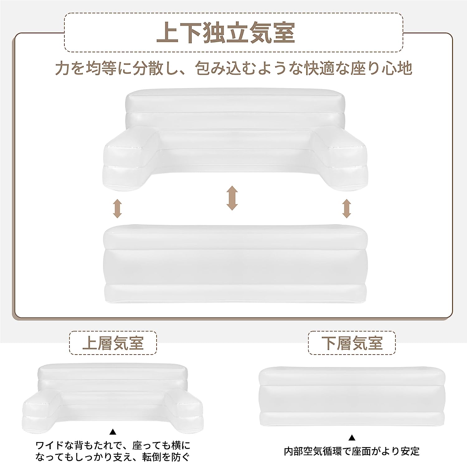 ネイチャーハイク KOS エアソファ チェア 電動ポンプ内蔵 設営簡単 耐荷重150-300kg -Naturehike