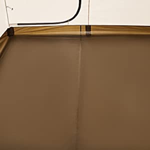 ワンタッチ テント 3人用/4人用 UPF50+ パークテント キャンプ 設営簡単 uvカット 自立式 ２重層 耐水圧PU3000mm 2つの前室 初心者向け 前室ポール2つ付き