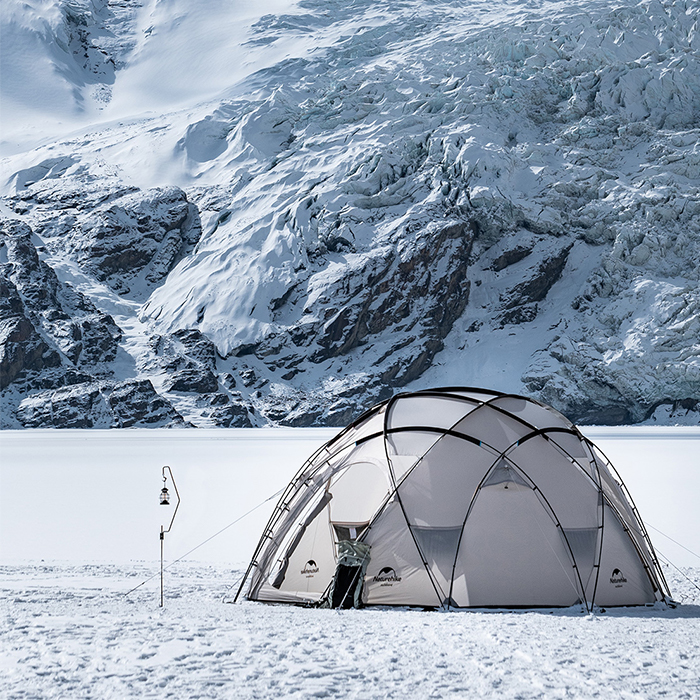 ネイチャーハイク ドームテント 煙突穴付き 防水防雪-Naturehike
