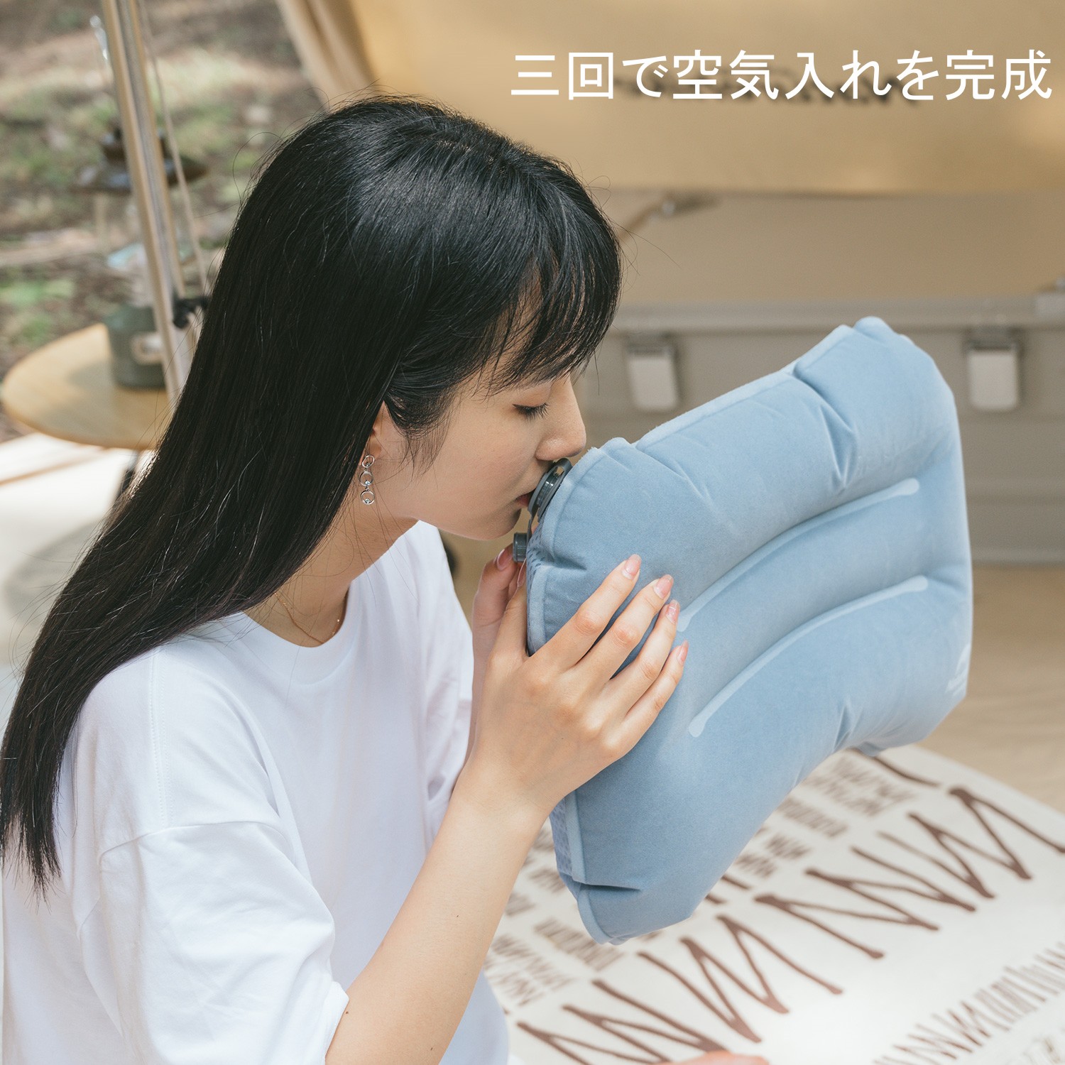 在庫ありネイチャーハイク 人間工学設計 u字型エアー枕  -Naturehike