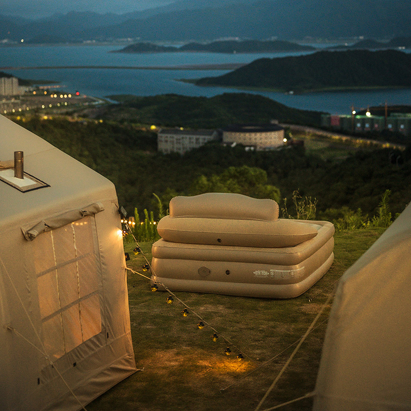 セット推薦　ネイチャーハイク Air12 Yワンポールテント 4-6人用 設営簡単 TC生地-Naturehike