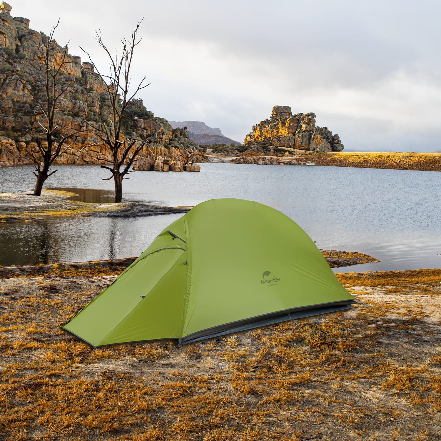 ネイチャーハイク Cloud-Up1超軽量テント1人用4シーズン-Naturehike