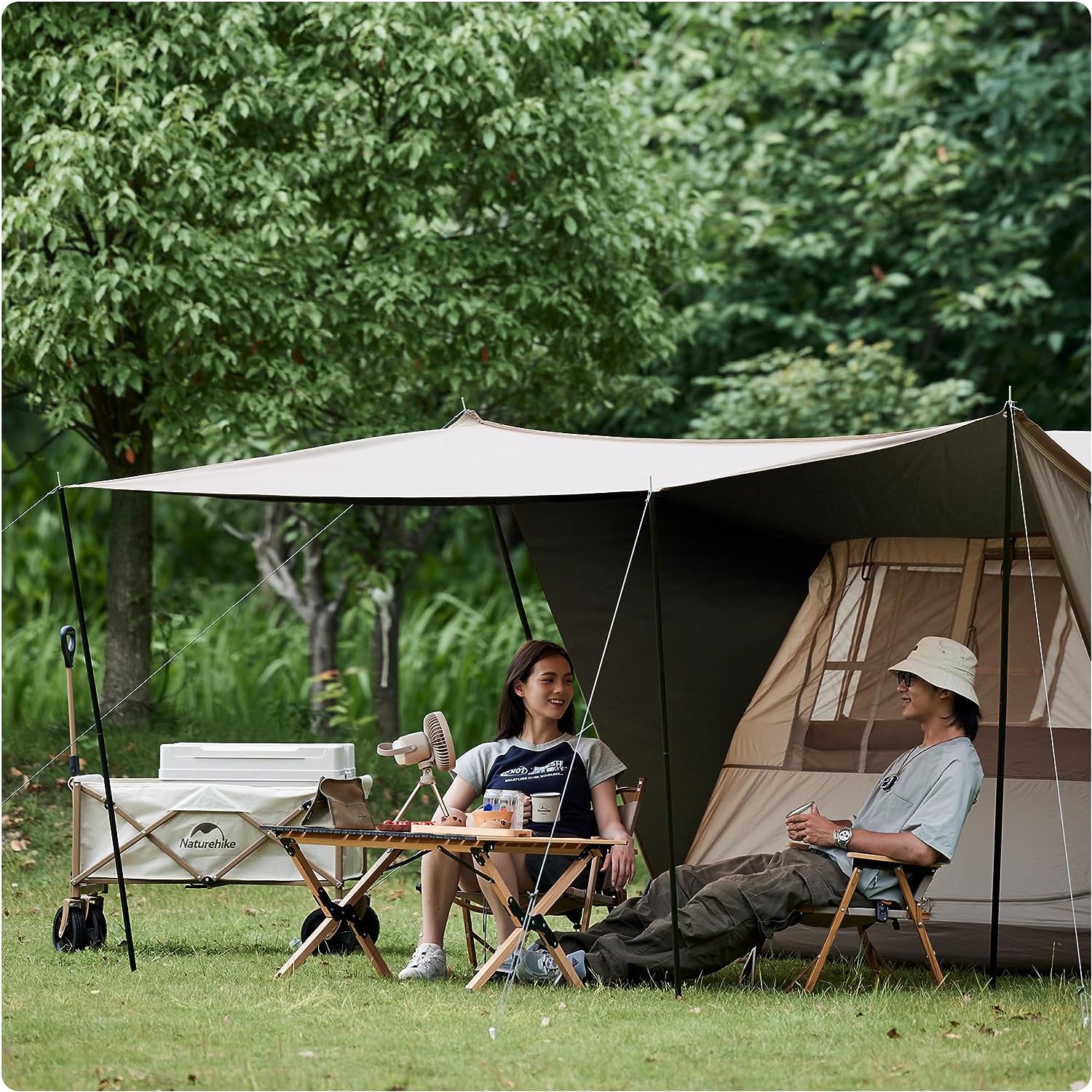 Naturehike Village5.0 第二世代 ワンタッチ テント 2~4人用 UV Naturehike Village5.0 第二世代 ワンタッチ テント 2~4人用 UV