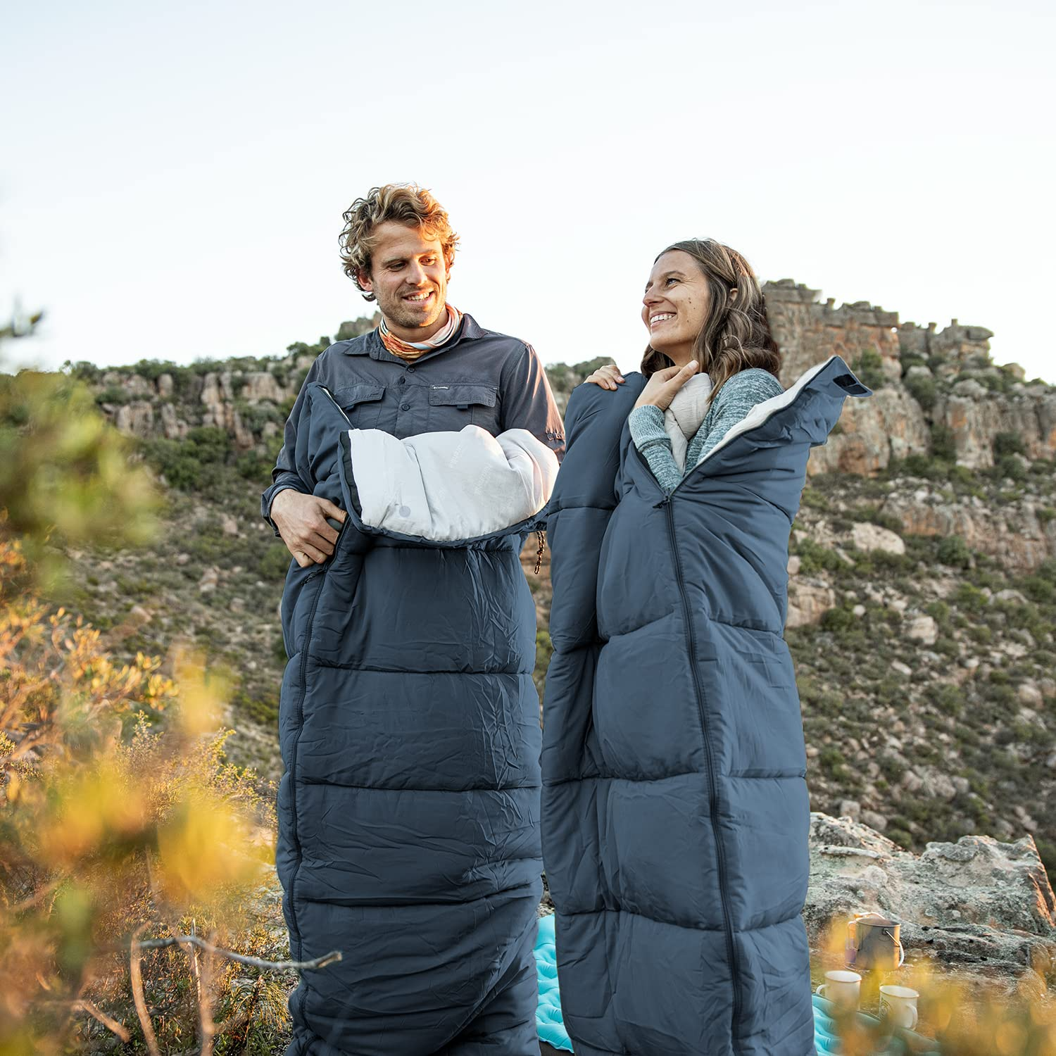 ネイチャーハイク シュラフ 封筒形 春夏用-Naturehike