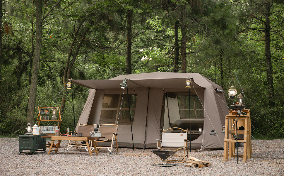 Naturehike ワンタッチテント 4人用 ファミリーテント