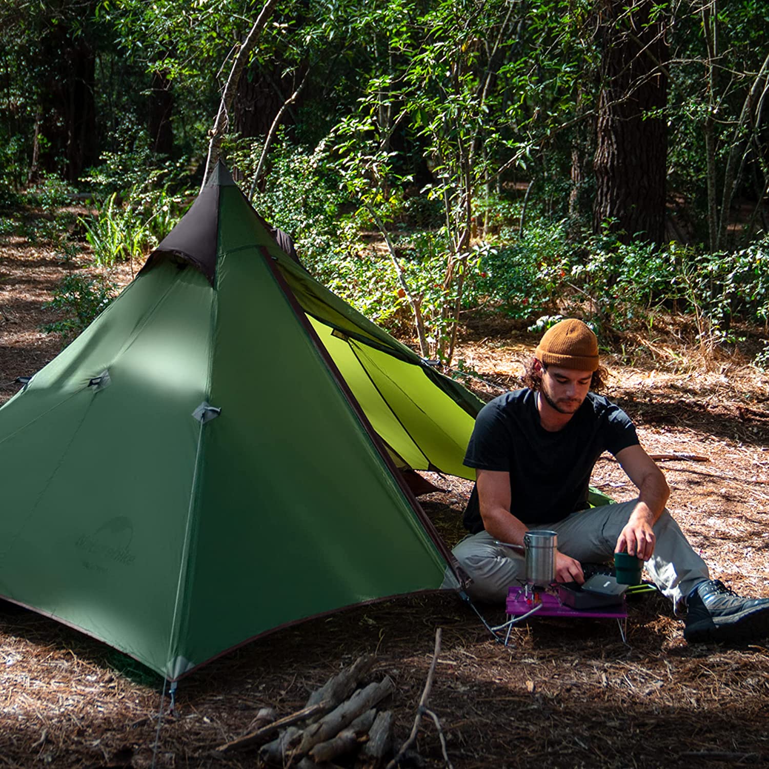 Naturehike公式ショップ Spireワンポールテント ソロキャンプ 1 Naturehike公式ショップ Spireワンポールテント ソロキャンプ 1